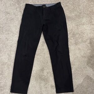 14th & Union Men's Classic Black Chinos